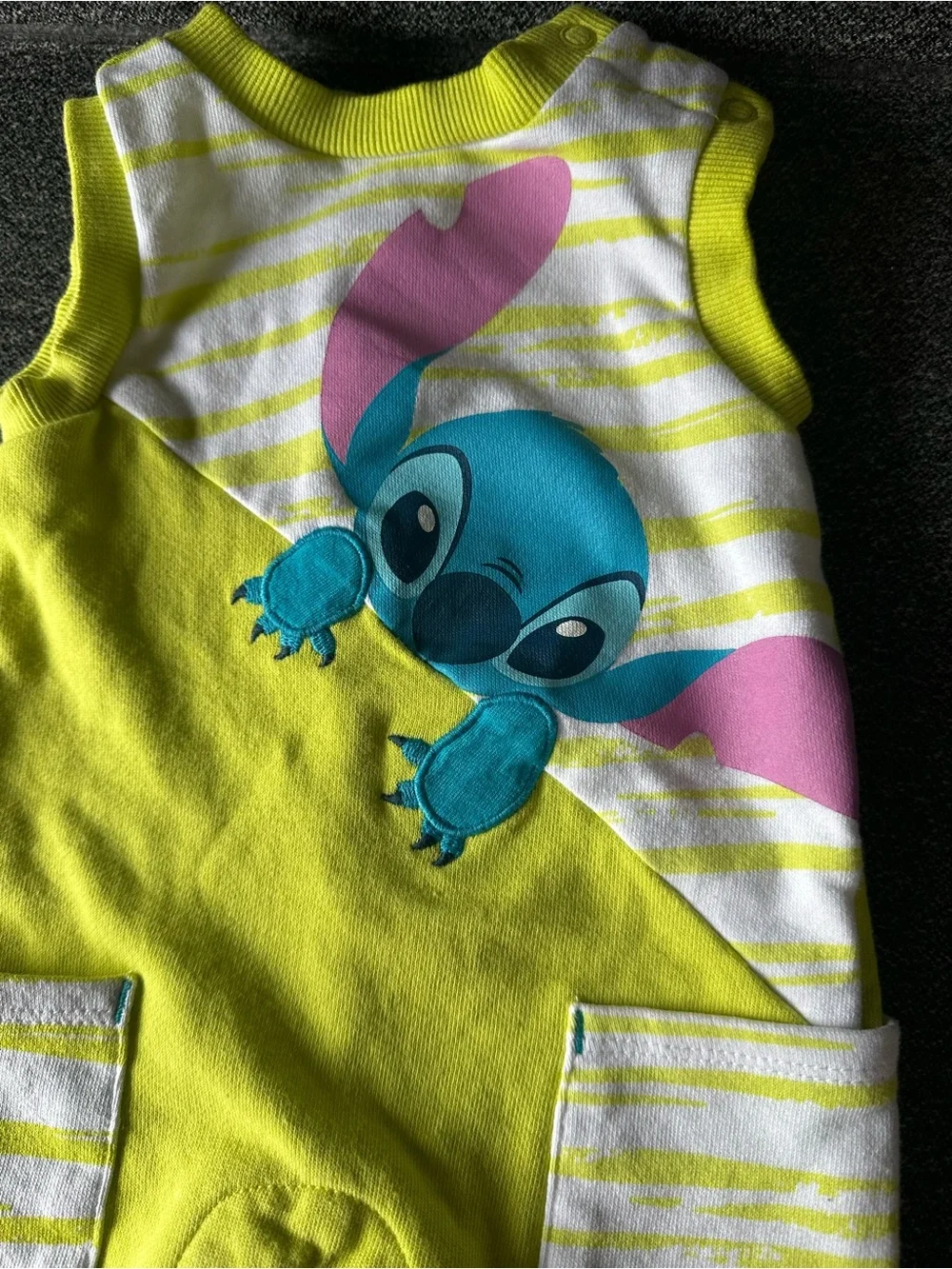 Disney Stitch Coveralls 0-3 Months